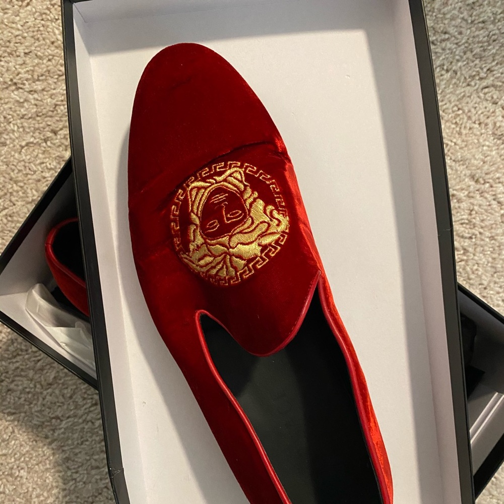 Versace Medusa loafers size 11